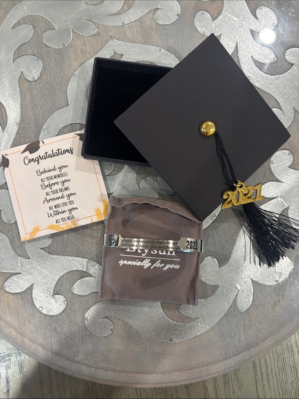 Graduation bracelet/bangle gift 🎁 2021